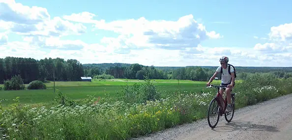 Fietsen in Saimaa