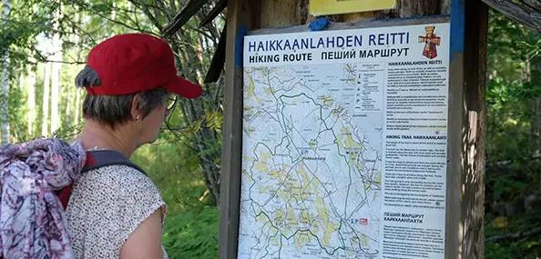 Wandelen in Saimaa