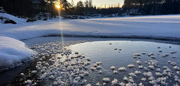 Ijsvissen in Saimaa