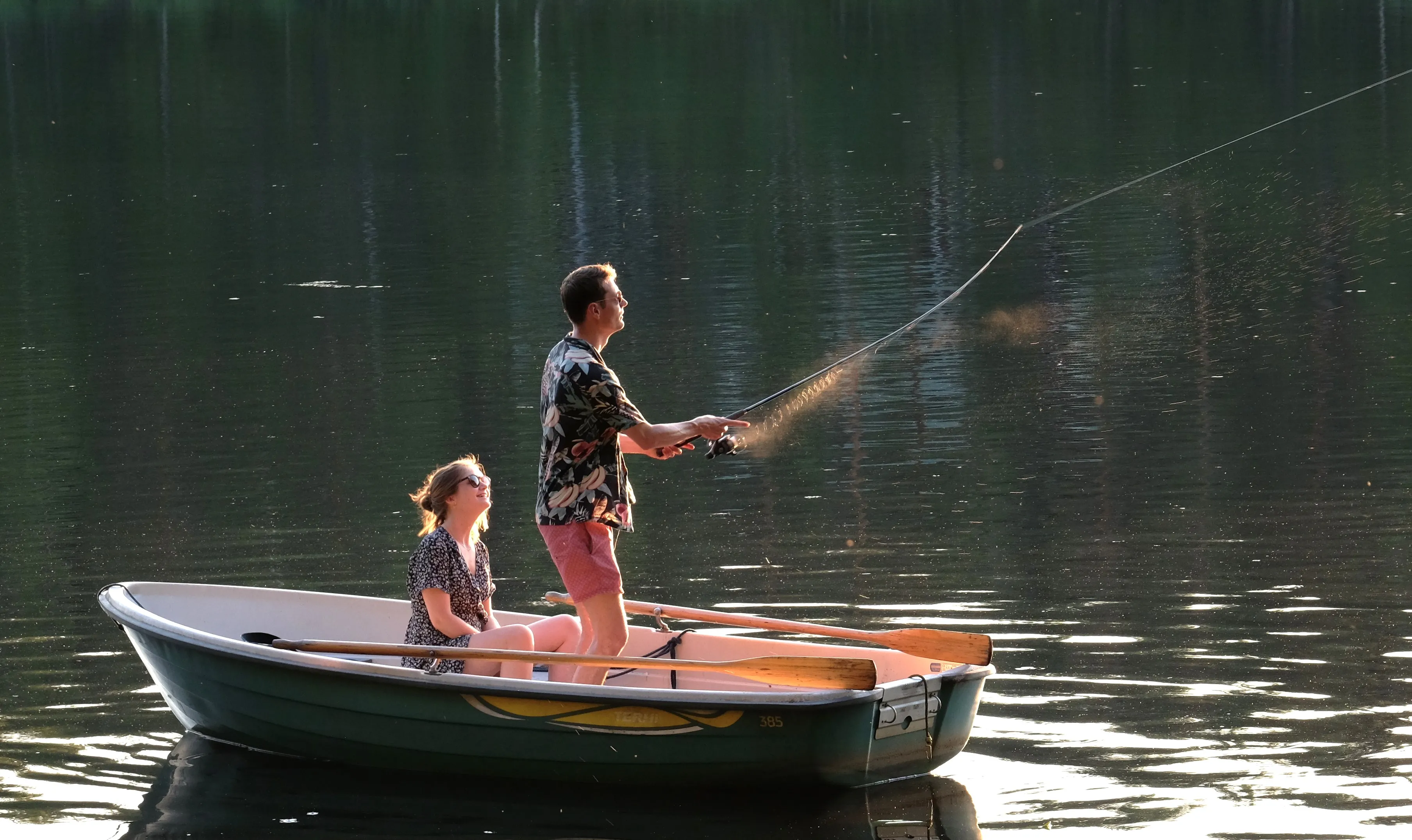 Vissen in Saimaa